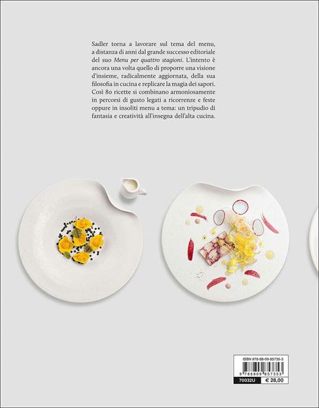 I miei nuovi menu - Claudio Sadler - 2