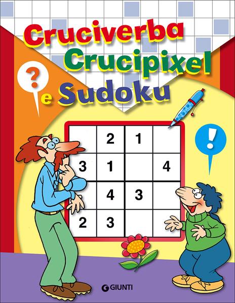 Cruciverba, crucipixel e sudoku - copertina