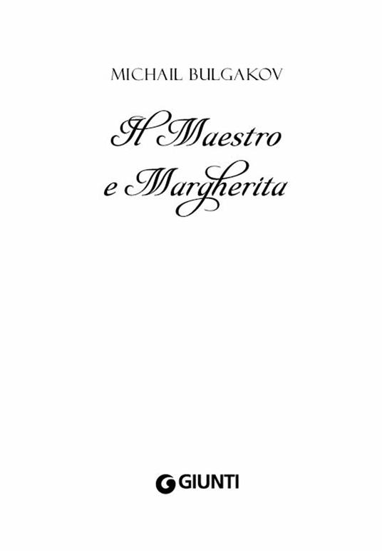 Il Maestro e Margherita - Michail Bulgakov - 3