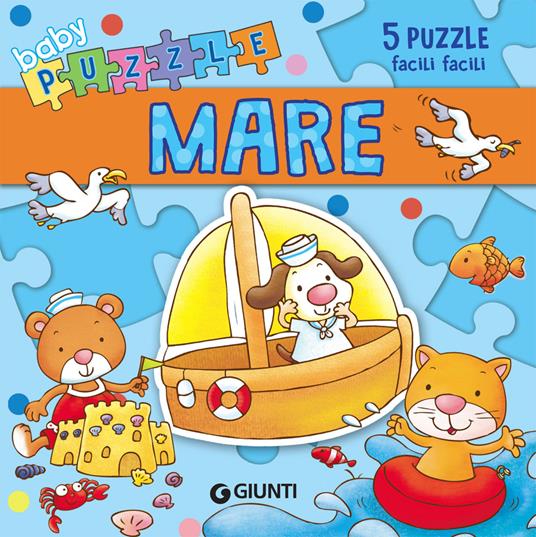 Mare. Libro puzzle. Ediz. a colori - Silvia D'Achille - Libro - Giunti  Editore - Baby puzzle