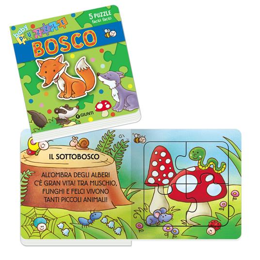 Bosco. Libro puzzle. Ediz. a colori - Silvia D'Achille - 3