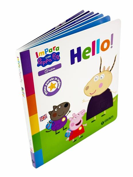 Hello! Prime parole in inglese. Impara con Peppa Pig. Ediz. a colori - Silvia D'Achille - 2