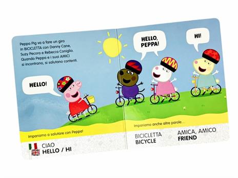 Hello! Prime parole in inglese. Impara con Peppa Pig. Ediz. a colori - Silvia D'Achille - 4