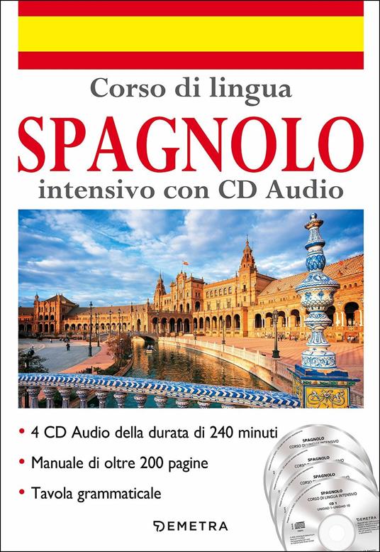 Corso di lingua. Spagnolo intensivo. Con 4 CD-Audio - copertina