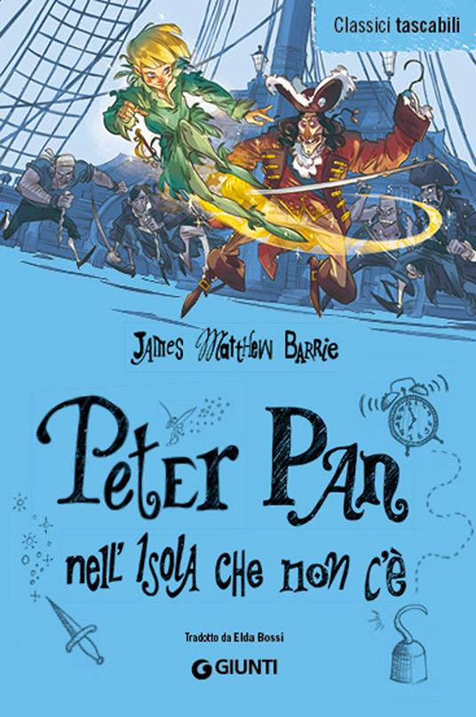 Peter Pan nell'isola che non c'è - James Matthew Barrie - copertina