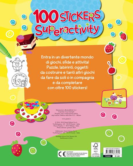 100 stickers superactivity - 2