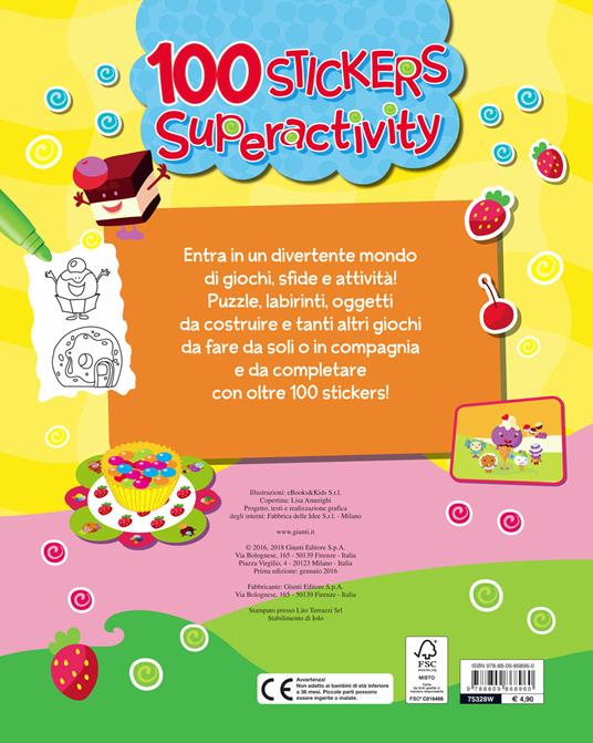 100 stickers superactivity - 2