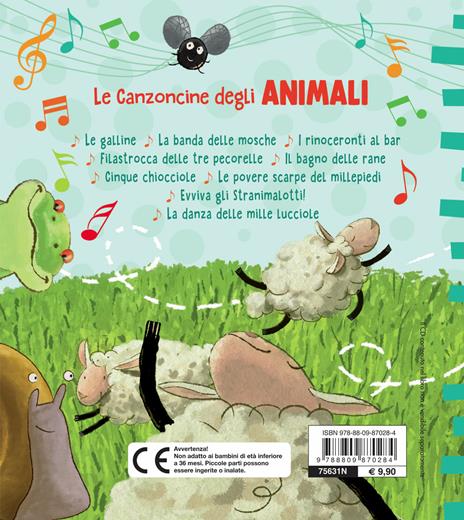 Le canzoncine degli animali. Leggi e canta con noi. Con CD-Audio - Patrizia Nencini,Piero Galli - 2