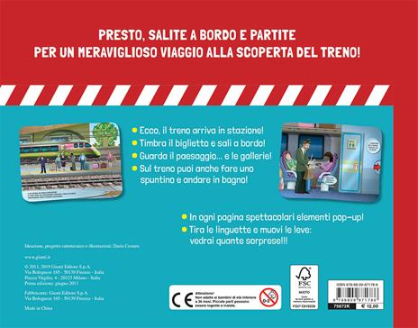 Il treno. Trenitalia. Un libro pop-up - Dario Cestaro - 2