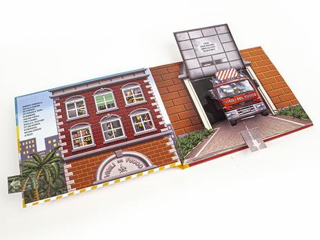 Il camion dei pompieri. Libro pop-up - Dario Cestaro - 3
