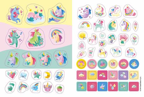 Il mio diario degli unicorni. Con adesivi - Stefania Olivieri - 2