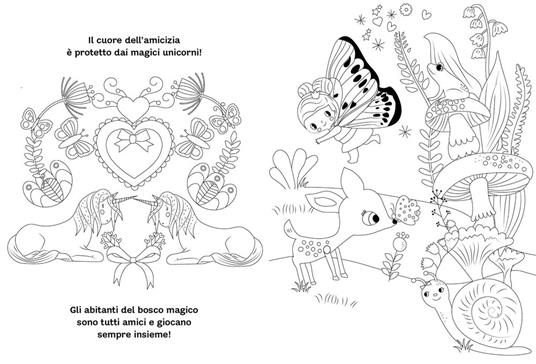 Unicorni e creature magiche. Coloring book. Ediz. illustrata - 4