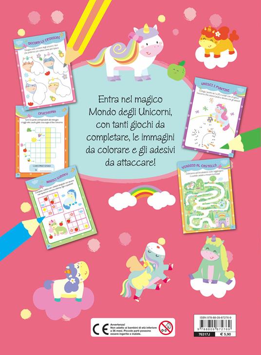 Unicorni albo activity. Con adesivi - Lisa Amerighi - 2