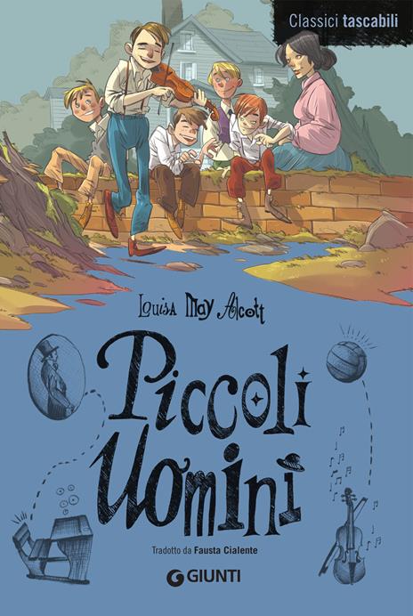 Piccoli uomini - Louisa May Alcott - copertina