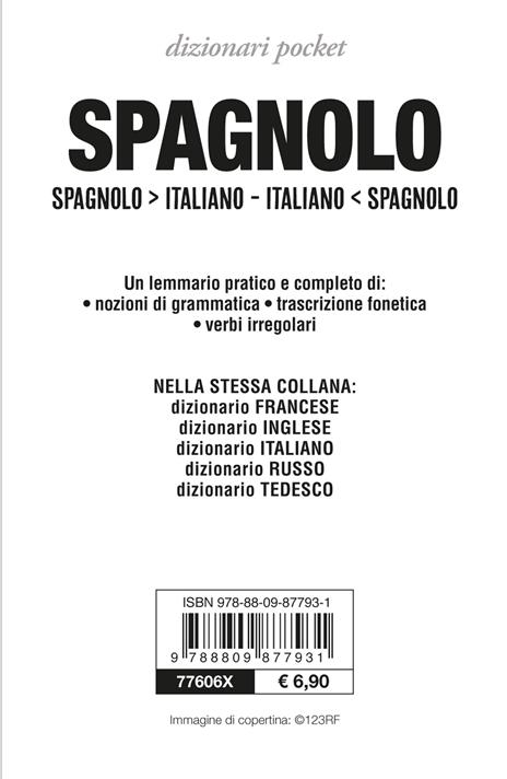Dizionario spagnolo. Spagnolo-italiano, italiano-spagnolo - 2