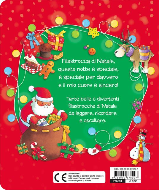 Le filastrocche di Natale. Ediz. a colori - Patrizia Nencini - 2