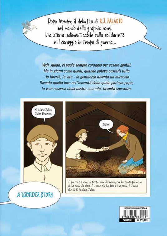 Mai più. Per non dimenticare. A Wonder story - R. J. Palacio - 2