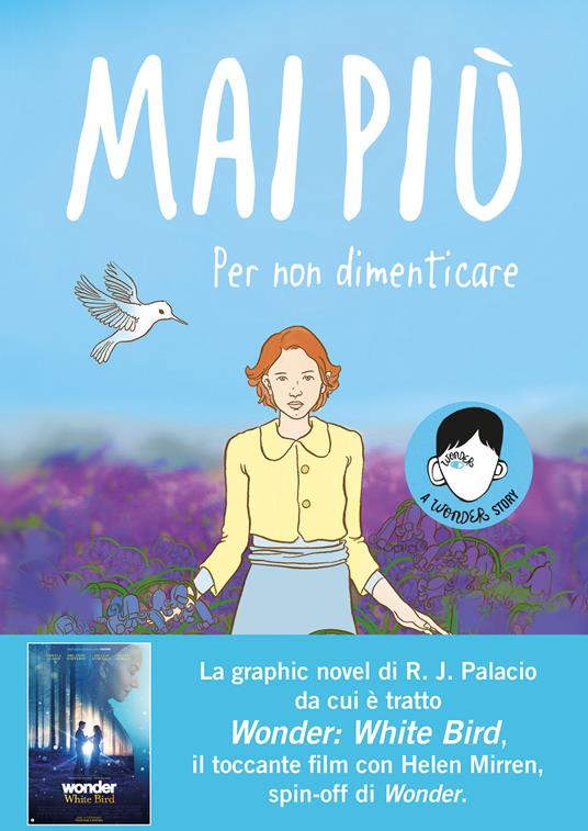 Mai più. Per non dimenticare. A Wonder story - R. J. Palacio - copertina