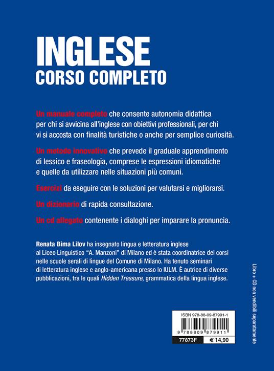 Inglese. Corso completo. Con CD-Audio. Con File audio per il download - Renata Bima Lilov - 2