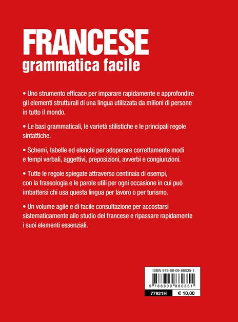 Francese. Grammatica facile - Elena Romano - 2