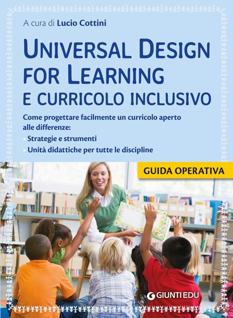 Universal design for learning e curricolo inclusivo - copertina