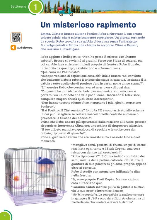 Amici in bici. Libro-quaderno per le vacanze. Per la Scuola media. Con Libro: Oh, Harriet. Vol. 2 - Flavio Apolloni,Ivano Dani,Emanuela Galli - 3