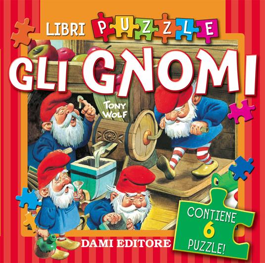 Gli gnomi. Libro puzzle - Silvia D'Achille - copertina