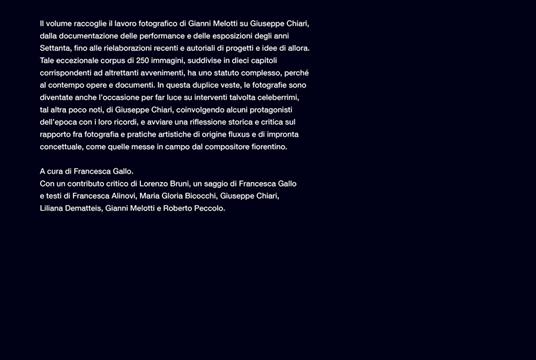 Gianni Melotti. La fotografia è facile. Giuseppe Chiari nelle immagini degli anni Settanta - 5