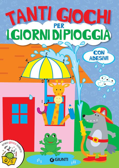 Tanti giochi per i giorni di pioggia - Giorgio Di Vita - copertina