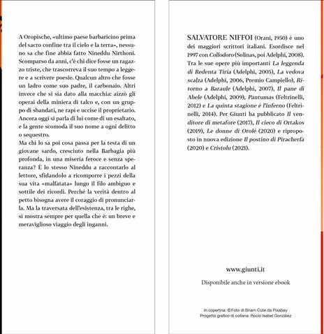 Il viaggio degli inganni - Salvatore Niffoi - 3