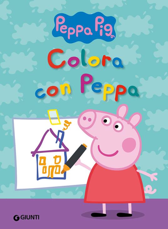 Colora con Peppa - Silvia D'Achille - copertina
