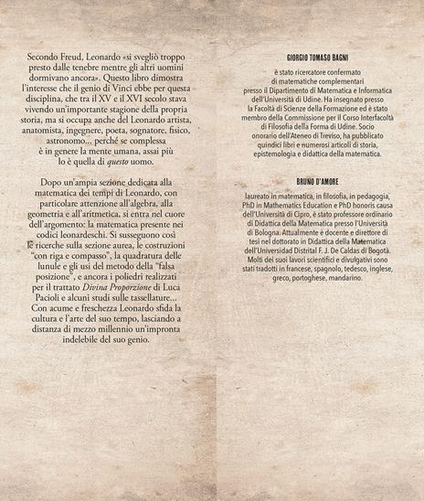 Leonardo e la matematica - Giorgio T. Bagni,Bruno D'Amore - 3