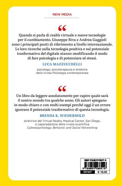 Realtà virtuali. Gli aspetti psicologici delle tecnologie simulative e il loro impatto sull'esperienza umana - Andrea Gaggioli,Giuseppe Riva - ebook - 2