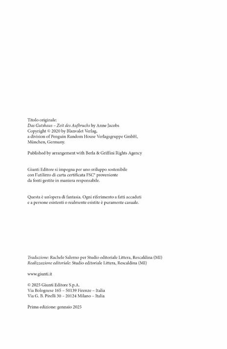 Una nuova dinastia. La baronessa. La saga dei von Dranitz - Anne Jacobs - 3