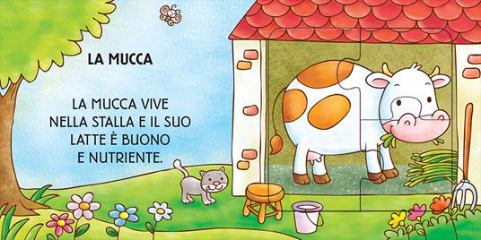 Fattoria. Libro puzzle. Ediz. illustrata di Silvia D'Achille, Anna Pilotto  - 9788809893993 in Libri puzzle