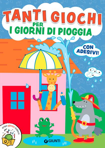 Tanti giochi per i giorni di pioggia. Ediz. a colori - Giorgio Di Vita - copertina