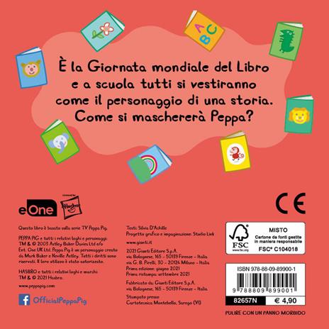 La giornata del libro. Peppa Pig - Silvia D'Achille - 2