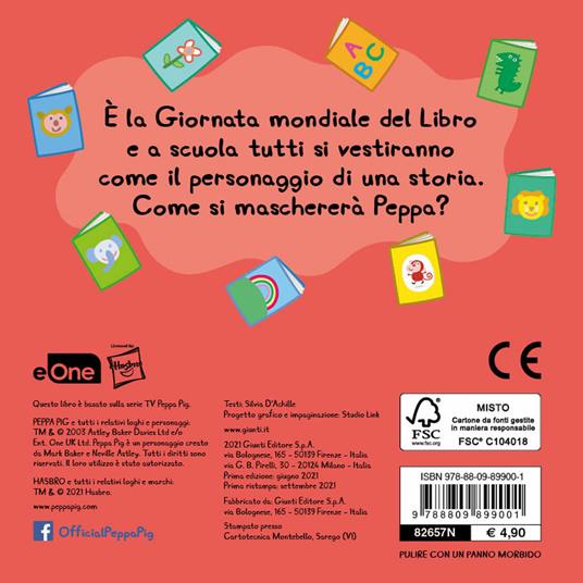 La giornata del libro. Peppa Pig - Silvia D'Achille - Libro - Giunti  Editore 