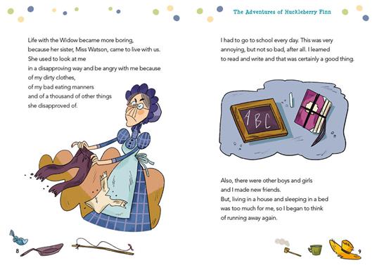 The adventures of Huckleberry Finn. Con traduzione e apparati. Con CD Audio - Mark Twain - 5