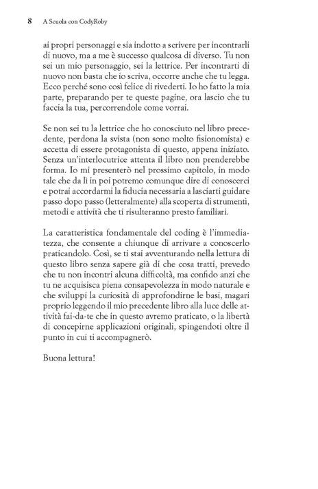 A scuola con CodyRoby. Il coding come gioco di ruolo - Alessandro Bogliolo - 5