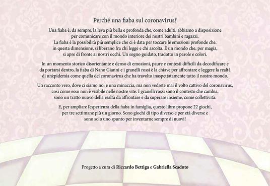 Nano Gianni e i granelli rossi. Una fiaba e tanti giochi ai tempi del coronavirus - Fabio Sbattella,Bettiga Riccardo,Gabriella Scaduto,Giada Negri - ebook - 2