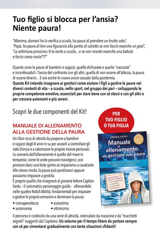 Kit per gestire le paure senza paura. Come insegnare ad affrontare le situazioni difficili. Con videocorso online - Daniele Fedeli - 3