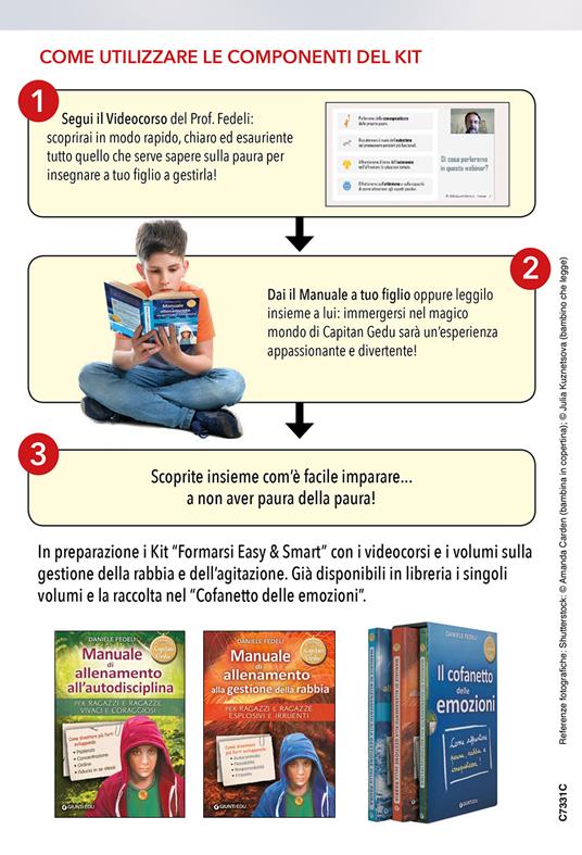 Kit per gestire le paure senza paura. Come insegnare ad affrontare le situazioni difficili. Con videocorso online - Daniele Fedeli - 5