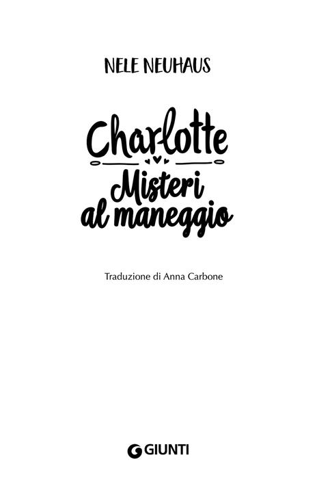 Misteri al maneggio. Charlotte. Vol. 2 - Nele Neuhaus - 3