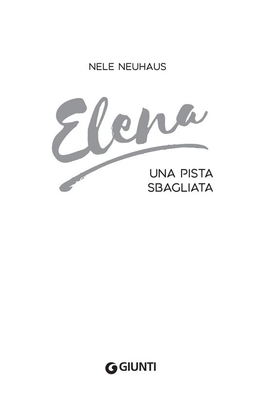 Elena. Una pista sbagliata - Nele Neuhaus - 3