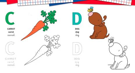 Il mio grande alfabetiere. Inglese. Ediz. a colori - 5