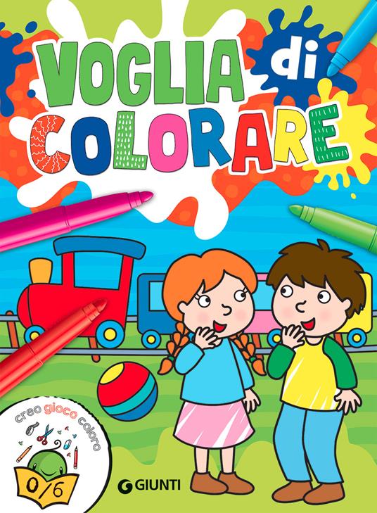 Voglia di colorare. Creo gioco coloro. Ediz. illustrata - Francesca Pellegrino - copertina