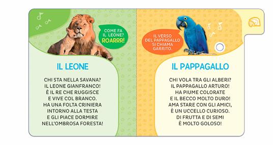 Animali del mondo. 6 versi da ascoltare! Primi suoni. Ediz. a colori - Silvia D'Achille - 3