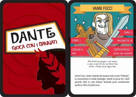 Dante. Gioca con i dannati. Con 50 Carte - Beniamino Sidoti - 4