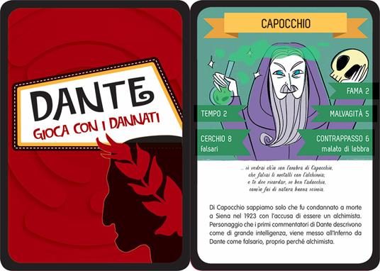 Dante. Gioca con i dannati. Con 50 Carte - Beniamino Sidoti - 5
